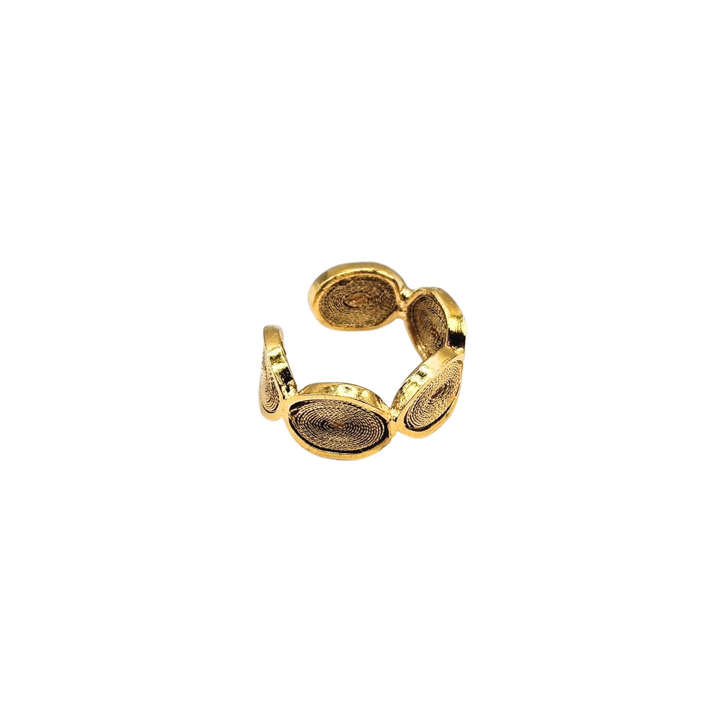 Coffee Bean Earcuff