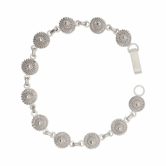 950 Silver Coral Bracelet OH VOILA JEWELRY