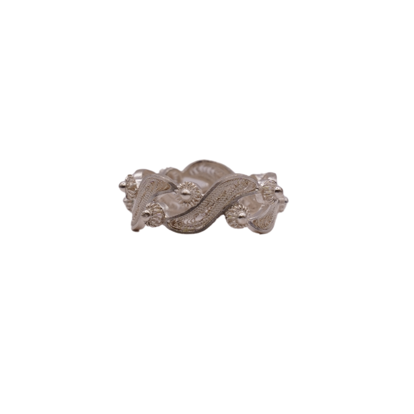 Wave and coral Ring