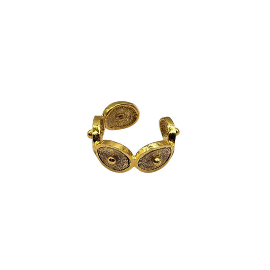 Coffee Bean Earcuff